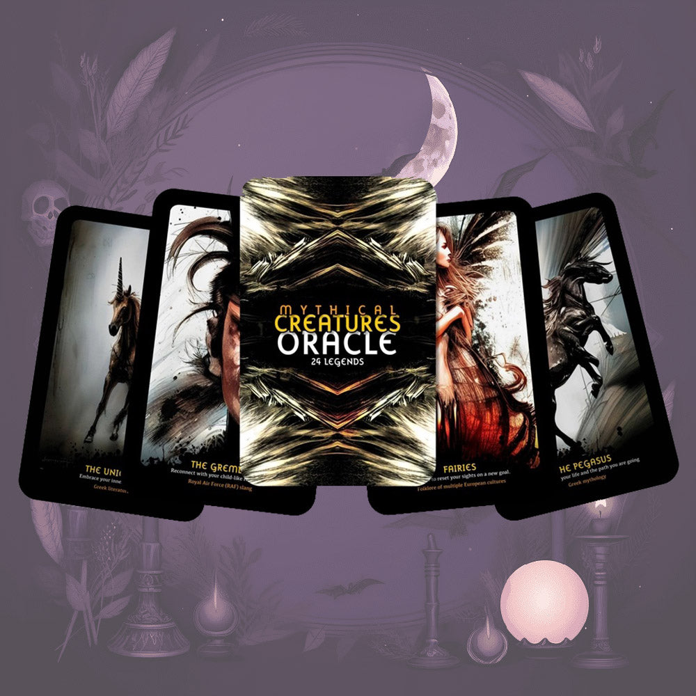 Mythical Creatures Oracle Card Set