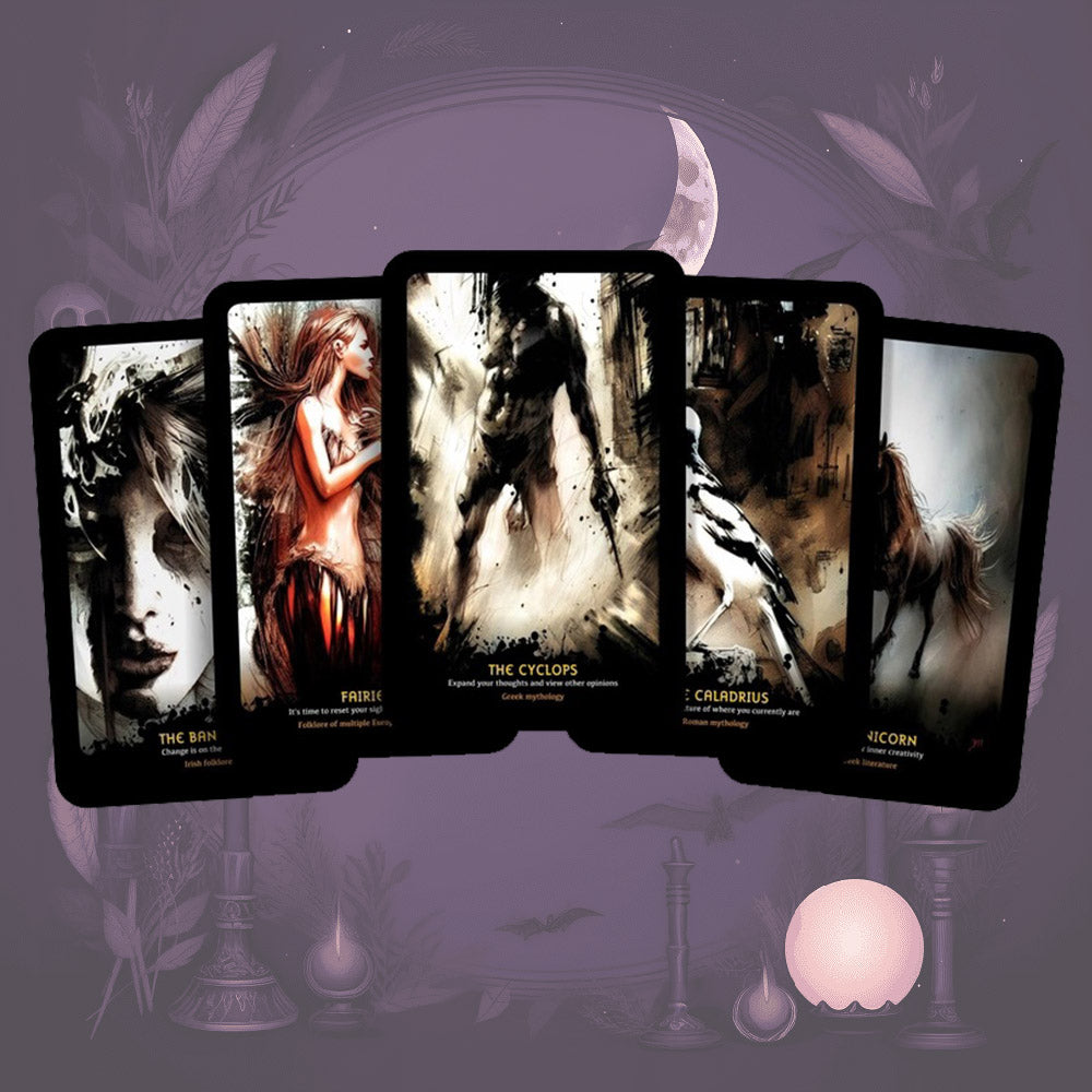 Mythical Creatures Oracle Card Set