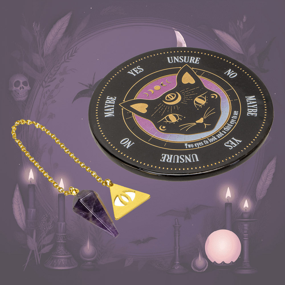 Mystic Mog Pendulum Divination Kit