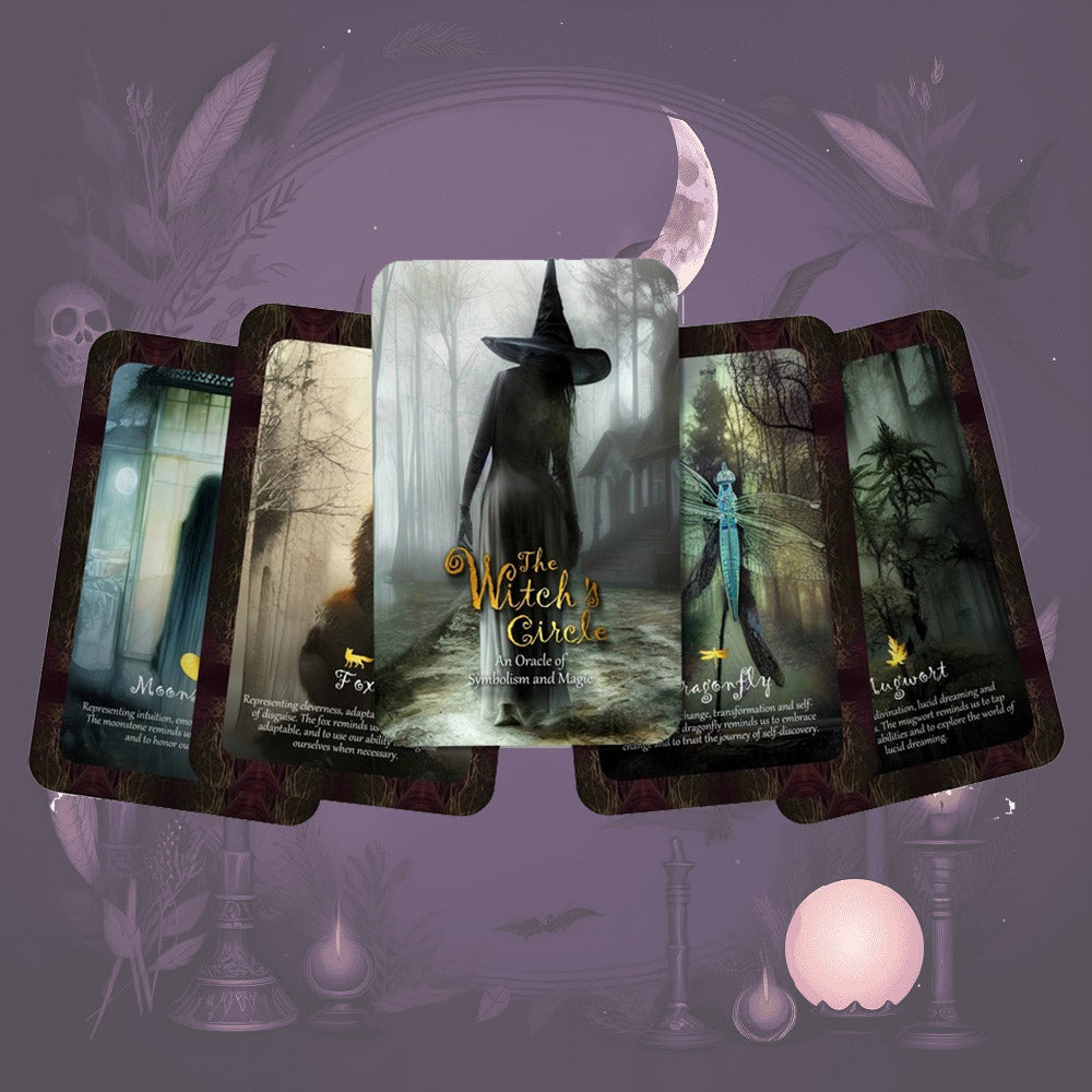 The Witch's Circle Oracle Card Set